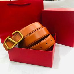 110 belt Designer Belt Women Men Classic Pin Letter Belts Black and Red Brown Buckle Head Striped Casual Width 4cm Size 105-125cm Fa