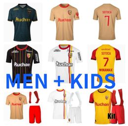 2023 2024 RC Lens frankowski soccer jerseys KAKUTA GANAGO SOTOCA FOFANA GRADIT 23 24 maillot foot Camisa de futebol Mens kids kit football Shirts fans player version