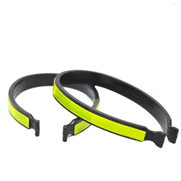 Racing Sets 1pair Men Women Ankle Leg Lightweight Bicycle Trouser Clips Multifunction Cycling Fluorescent Color Safety Universal ABS Fixing