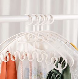 1PCS Women Storage Bra Hangers Multiple Hooks Hanger for Clothes Drying Rack Multifunction Scarf Organiser Men Tie Belt Hangers