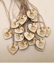 WholePersonalized wedding Favour tags rustic Bridal Shower Favour Tags thank you wedding tags custom save the date Wooden Tags1567573