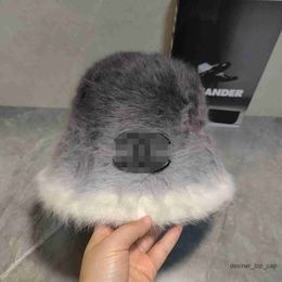 Beanie/Skull Caps CHAN Fisherman Women's Designer C Letter Bucket Beanie Cap Men's Autumn and Winter Warm Basin Hat winter hat women desinger hat 5DUO