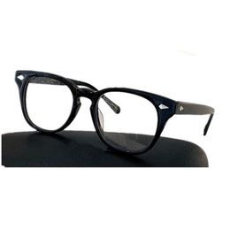 quality retrovintage unisex glasses frame tumme plank fullrim 4921145 classical johhny depp style for prescription fullset case236k