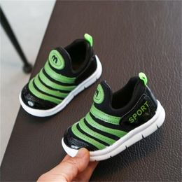 Fashion Kids Athletic Shoes Spring Autumn Childrens Outdoor Sports Shoe Pu Leather Trainers Shoes Breathability Toddler Baby Shoes Girls Boys Casual Sneakers