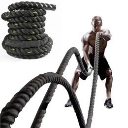 Jump Ropes Weighted Rope Gym Outdoor Home Fitness Exercise Physical Training Battle Battling Strength 231211