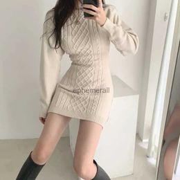 Basic Casual Dresses Loose Dresses for Women Short Woman Dress Extreme Mini Clothes Beig Black Crochet Knitted Solid Cheap Casual Retro Y2k YQ231211