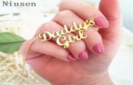 Fashion Daddy039s Girl Necklace Personalised Name Necklace Girl Kids Love Fathers Day Dad Daddy Gift For Kids Birthday Gift4195472