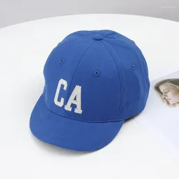 Ball Caps Spring And Summer 2023 Baseball Cap Women's Korean-Style Letter Sun Hat Fashion All-Match Face-Looking Small Peaked