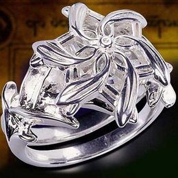 Fine Jewellery Women 100% Real 925 Soild Sterling Silver rings LOTR The Galadriel Nenya Zircon Ennagement Wedding Band Ring284h