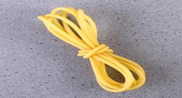 1Pc 5m Elastic Slings Rubber Band Replacement Latex Tubing Hose For Catapult Yellow Resistance Bands7323002