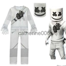 Special Occasions Ocns Dj Marshmello Costumes Jumpsuits Kids Clown Cosplay Clothes Halloween Christmas Costume Party Game S Drop Del Ot7Un