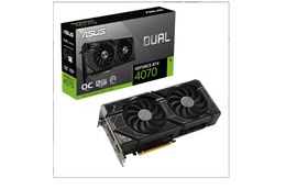 Graphics Cards Asus New Snow Leopard Dual-Rtx4070-O12G 12Gb Desktop Gaming Card Appli Drop Delivery Otwum