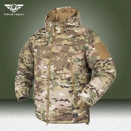 Men's Jackets L7 Winter Warm Waterproof Jacket Parkas Men Windbreaks Military Tactical Hunting Camping Hiking Down Jacket Polar Region Coat 231208