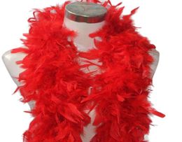 Scarves 2021 Luxury Women Cashmere Scarf Solid Colour Fashion Dress Feather Boa Burlesque Showgirl Hen Night Festival Ornamental Sc1366634