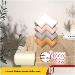 Corner Edge Cushions Baby Safety Soft Colour Table And Chair Collision Angle Nbr Protective Paste Regar Articles For Drop Delivery Kids Dhtof