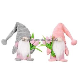 Christmas Decorations Christmas Decoration Spring Tip Gnomes Plush Dwarf Doll Toy Home Kitchen Ornaments Mothers Day Gift 0107 Drop De Dhd5H