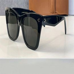 Women Cat Eye Sunglasses Black Dark Grey Fashion Butterfly Sun Glasses Sonnenbrille Gafas de sol245L