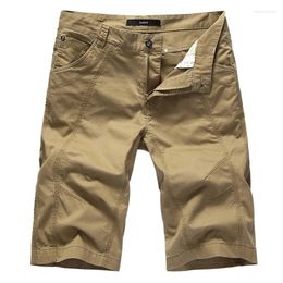 Men's Shorts Mens Cotton Fitness Casual Short Pants High Quality Multi Pocket Sports Knee Length Vintage
