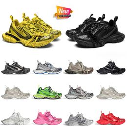 2024 New DO Old Dirty Laces Platform Track Casual Designer shoes 3XL Sneaker Women Men Dark Grey Light Pink Yellow Tripler Black Sliver Beige White Gym Red Trainers