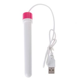 New White Heating Rods Plastic USB Warmer Sex Toys for Sex Doll Vagina Real Pussy Male Masturbator Sex Product 19 q11082470895