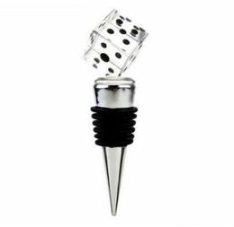 LasVegas Themed Crystal Dice Wine Bottle Stopper Event Party Supplies Wedding Bridal Shower Favors3517966