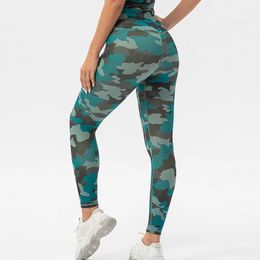 Women's Leggings Fitness Running Street Women Yoga Pants Sports High Waist Camouflage Leggings Absorption Perspiration Trousers Leggings 231211