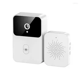 Doorbells Two-way Audio Wireless Network Doorbell Remote Access Smart Real-time Monitoring With Camera Easy Installation