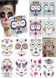 Disposable Eyeshadow Sticker Magic Eye Beauty Face Waterproof Temporary Tattoo Sticker For Makeup Stage Halloween Party Supplies H8437261