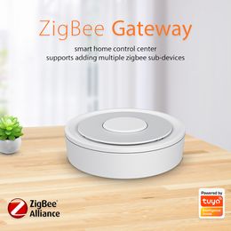 Tuya Zigbee 3.0 Homekit Wireless Wired Gateway Hub Smart Phone Remote Controller Via App Works with iPhone Siri Alexa Google Smart Home Control