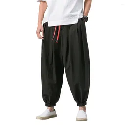 Men's Pants Cool Men Harem Ankle-banded Match Top Comfortable Casual Plus Size