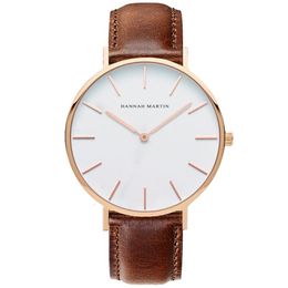 Ladies leather watches Women gold watch Famous Brand Cute Female Clock Quartz Wrist fashion watch black brand Montre Femme 201119243D