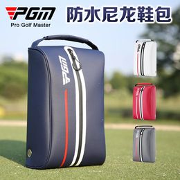 Golf Bags PGM Golf Shoes Bag Men's and Women's Portable Shoe Bag Mini GOLF Bag Waterproof Nylon Fabric Factory Direct Sales XB006 231211