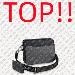 TOP M69443 Designer TRIO MESSENGER BAG Men Casual Cross Body Bags with Small coin purse227q