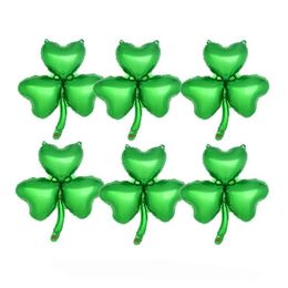 Party Decoration 10pcs Green Clover St Patrick's Day Decorations Shamrock Irish Wedding Home Decor Supplies283y