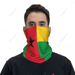 Scarves Unisex Guinea-Bissau Flag Neckerchief Scarf Neck Face Mask Warmer Seamless Bandana Headwear Cycling Hiking