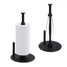 Kitchen Storage Vertical Paper Roll Holder Stainless Steel Dining Table Living Room Plastic Wrap Rack