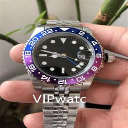montre de luxe mans automatic watches ceramics full stainless steel 41mm super luminous waterproof relojes de lujo para hombre238t