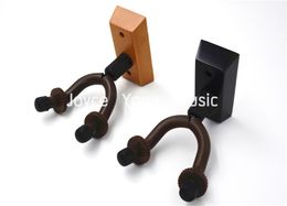 Niko NaturalDark Wooden Guitar Hanger Hook Holder Wall Mount Guitars Bass Violin Mandolin Wholes2729896