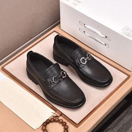 4model Luxury Style Designer Dress Shoes for Men Brand New Business Casual Shoes Slip on Leather Shoes Plus Size for Men Wedding Party Shoes 38-46