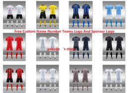 23-24 Season Customized Soccer Jerseys With Shorts Socks Training Jersey Custom Team And Shorts yakuda Football Uniform training Fitness Your Team Sets Suits