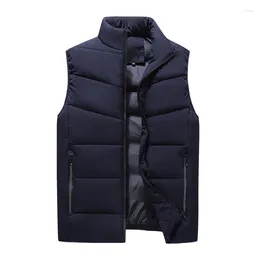 Men's Vests 8XL Men Winter Ultralight Classic Warm Sleeveless Jacket Vest Waistcoat Autumn Waterproof Fashion Casual Outwear