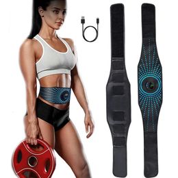 Core Abdominal Trainers EMS Muscle Stimulator Toner Abdominal Trainer Belt Belly Weight Loss Body Slimming Shaping Home Gym Fitness Equiment Unisex 231211