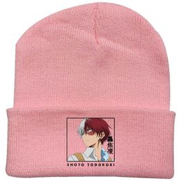 Cartoon Cute Beanie Women Winter Warm Bonnet Caps Unisex Foldable Knitted Hip Hop Outdoor Men Skullies Hat Z03032498