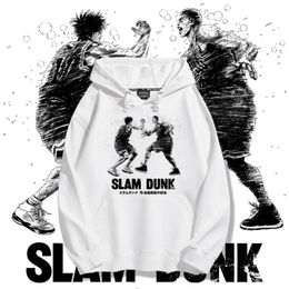 Slam Dunk Master hoodie, men's basketball anime, surrounding flowing maple clothes, cherry wood flower path sports loose hooded jacket