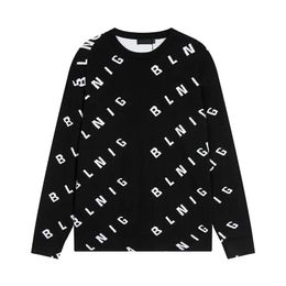 Luxury Men's Sweaters Mens Sweaters Fashion Men's Casual Round Long Sleeve Sweater Men Women Letter Printing Sweaters kk