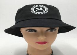 Sad Boy and Letters Printed Casual Male Female Designer Hats Men Women Hip Hop Hats Unisex Bucket Hats5979390