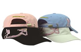 Blue Panther Cap Baseball Hats Female Outdoor Sun Visor Summer Men Women Trend Cotton Embroidered36661027461263
