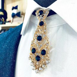 Bow Ties Fashion Crystal Diamond-studded Necktie Tie Luxury Wedding Party Ceremony Short Men Small Accessories