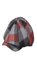 Newsboy Caps Man Winter Felt Cap Thick Warm Vintage Tweed Short Brim Spring Autumn Classic Style Fashion Hat5325064