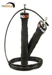 Speed Jump Rope Adjustable with Ball Bearing AntiSlip Handle for Double Unders WOD MMA Boxing Training8436320